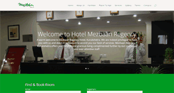 Desktop Screenshot of mezbaanregency.com