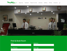 Tablet Screenshot of mezbaanregency.com